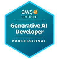 AWS Certified Generative AI Developer Professional badge