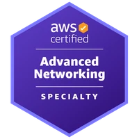 AWS Certified Advanced Networking Specialty badge