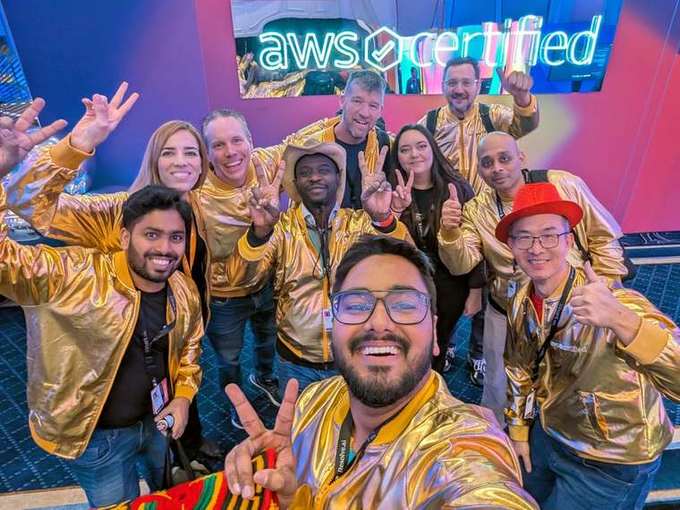 Pritish Anand at AWS re:Invent 2025